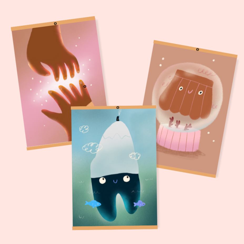 Poster set 🐚 🫧 🪄