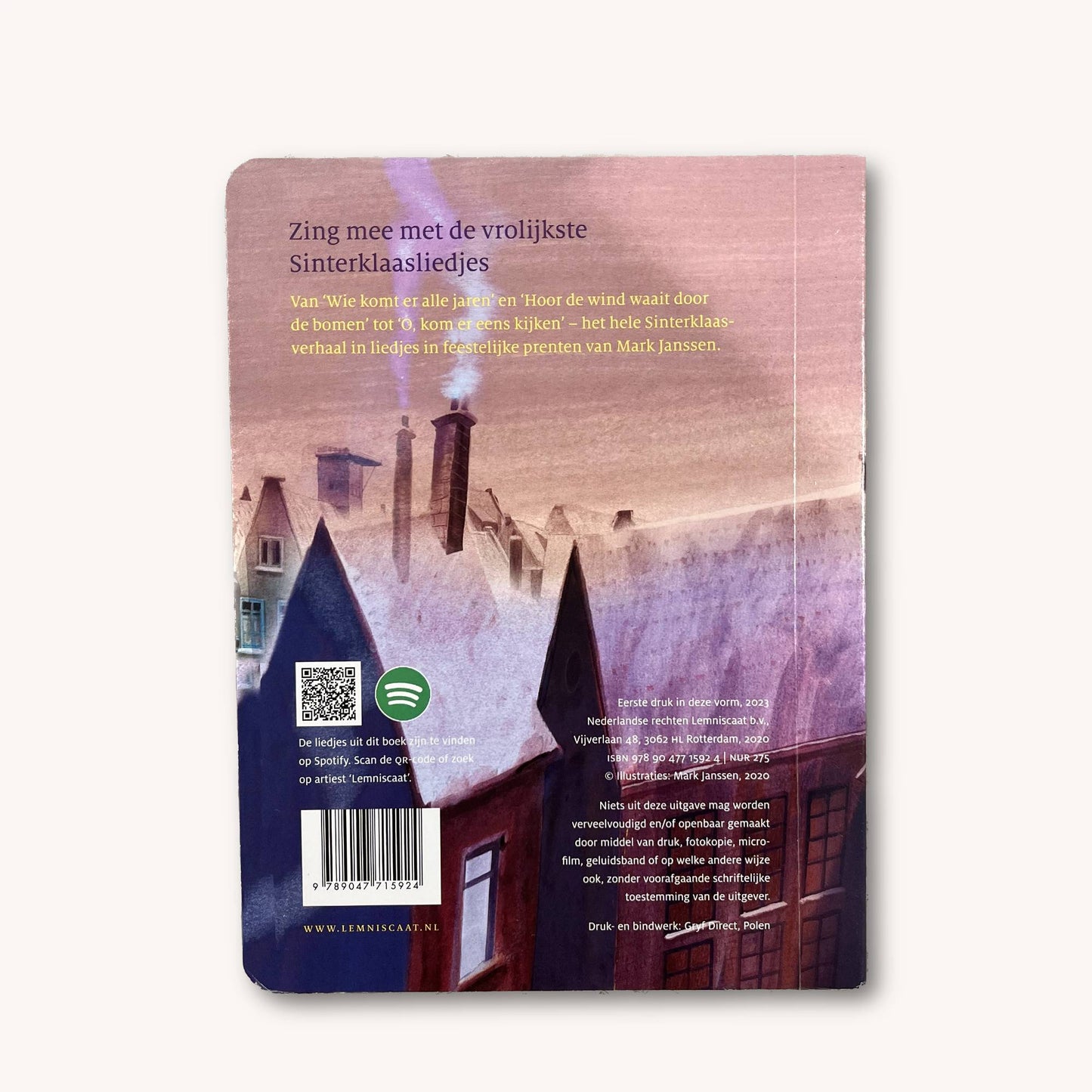 Sinterklaasliedjes Kartonboek