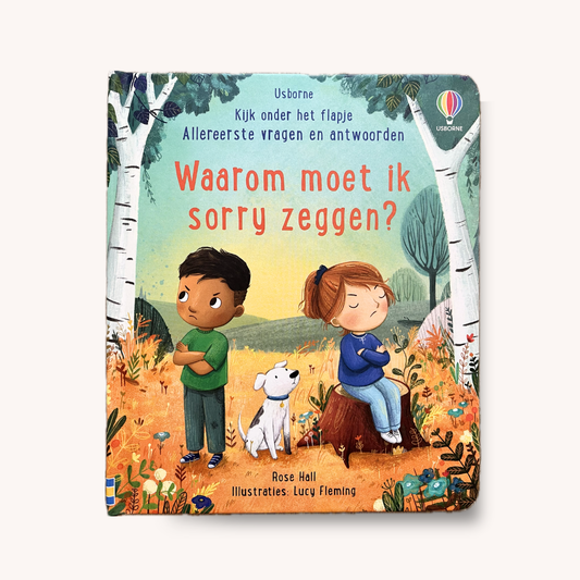 Waarom moet ik sorry zeggen?