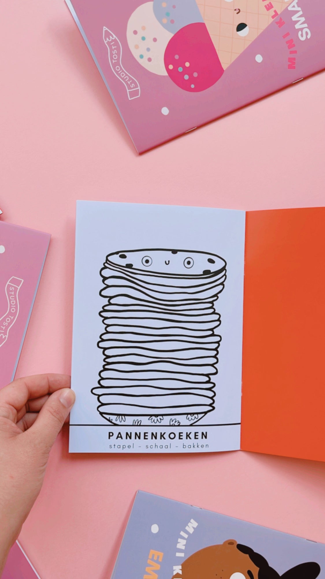 Mini kleurboekje Smakelijk! 🖍️🍦