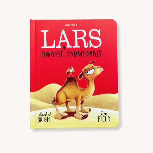 Kartonboek Lars de dwarse dromedaris