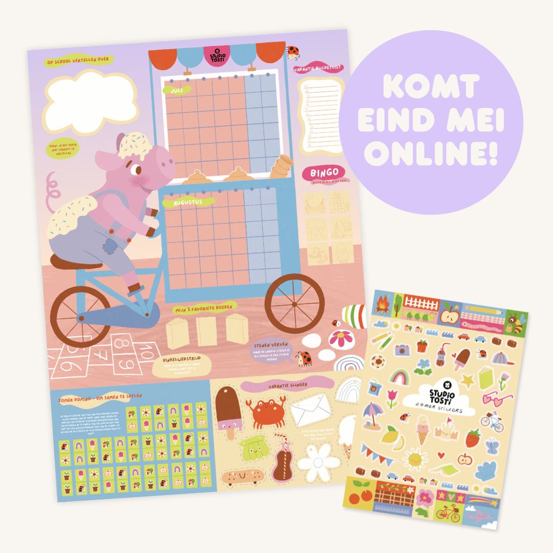 Zomer Vakantieplanner 🌞🍦🦀