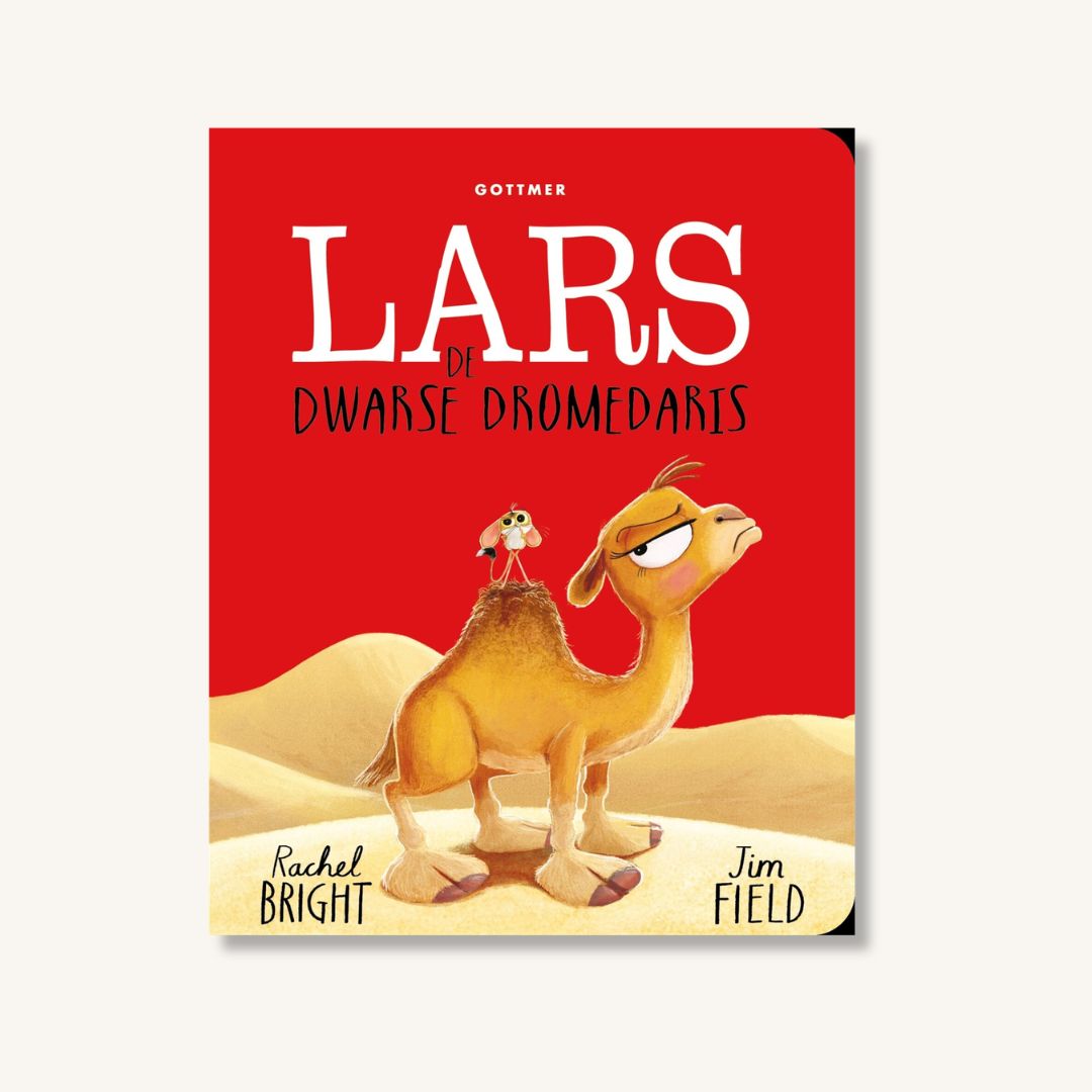 Kartonboek Lars de dwarse dromedaris