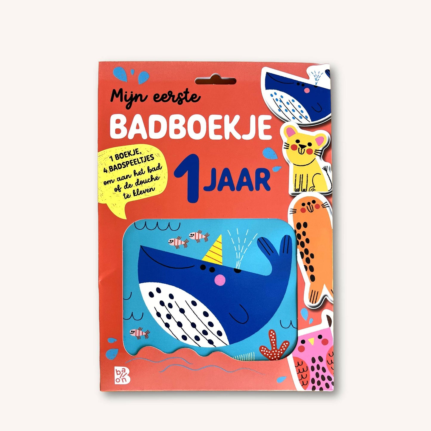 Badboekje mét speelfiguren 🐳