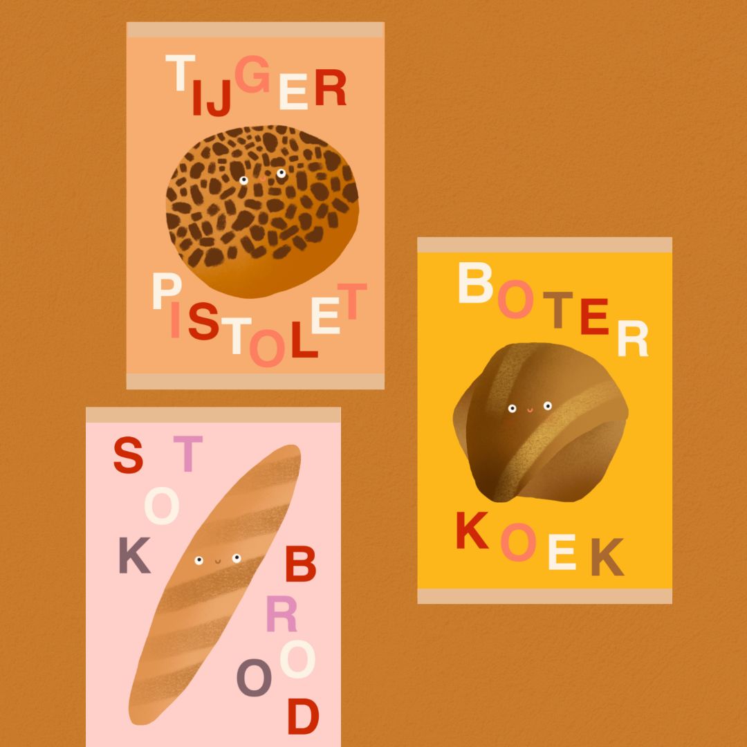 Poster set 🥖 🥐 🥯