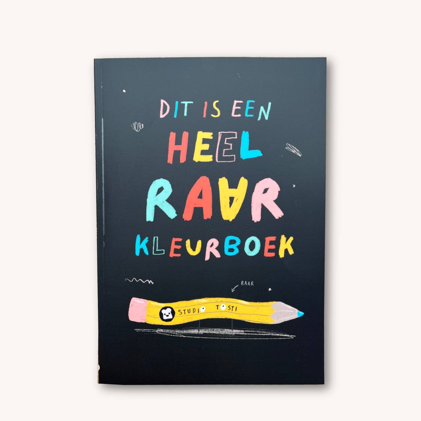 Dit is een heel raar kleurboek